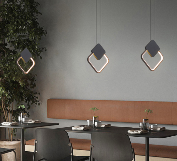 Brandyn Minimalistic Frame Pendant Lamp