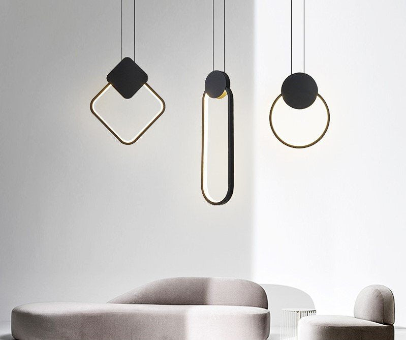 Brandyn Minimalistic Frame Pendant Lamp