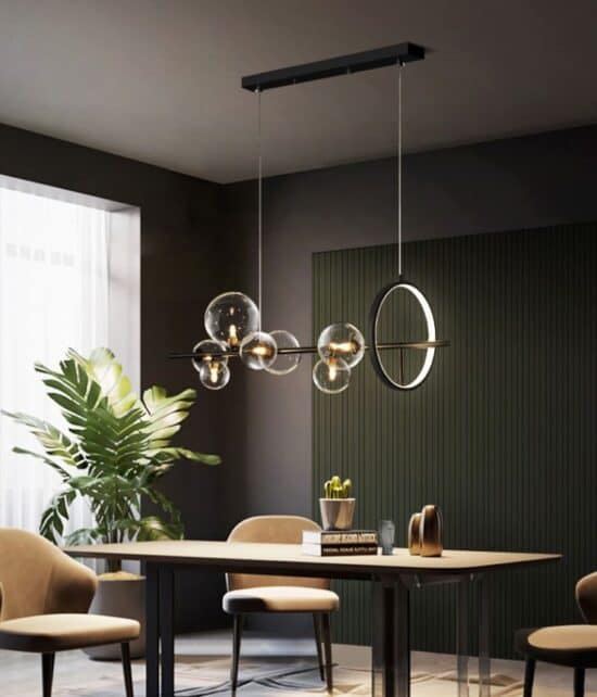 Elomkona Molecular Circus Hoop Pendant Lamp