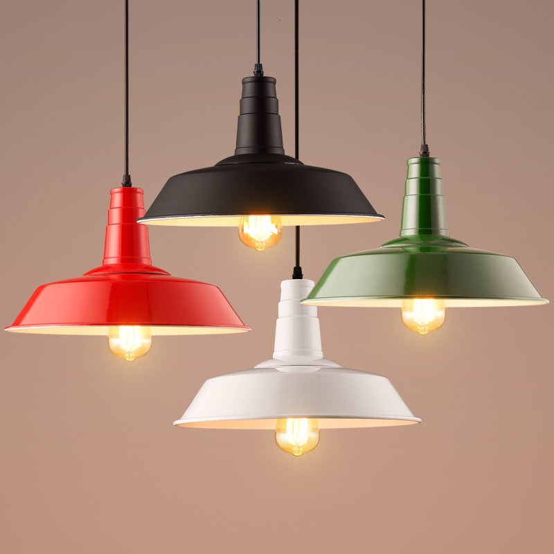 Corrado Modern Factory Style Hanging Pendant