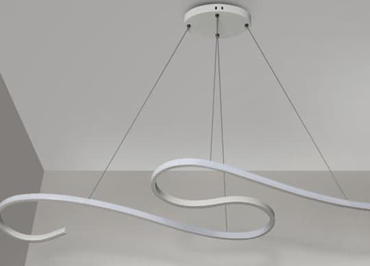 Curvarno S-curves Pendant Lamp