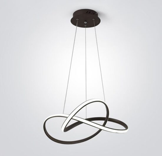 ÓLAFUR Circular Curved Lines Pendant Light