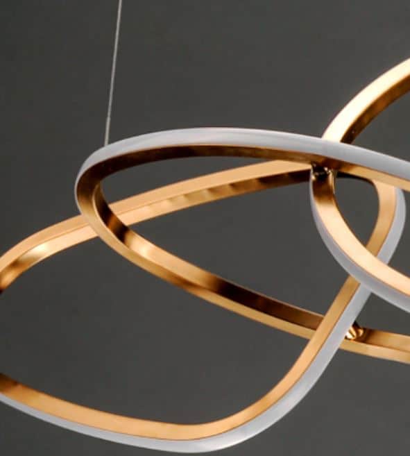 Karolina Elegant Looped Rings Pendant Lamps