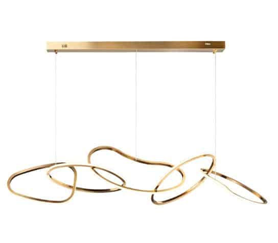 Karolina Elegant Looped Rings Pendant Lamps