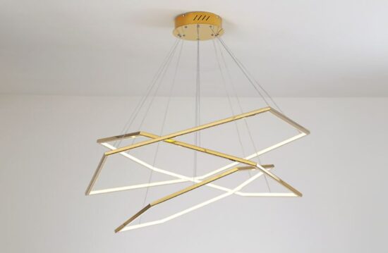 Laguuse Polygonal Large Rings Pendant Lamp