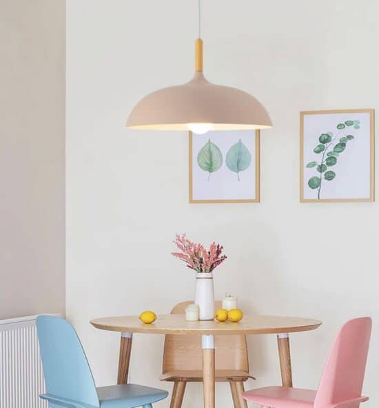 Gudmunno Scandinavian Lollipop Dome Pendant Lamp