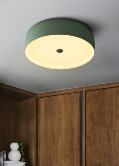 Marit Modern Soft Drum Shade Ceiling Light