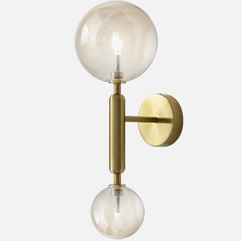 Nilsen Ball Shaped Glass Wall Light