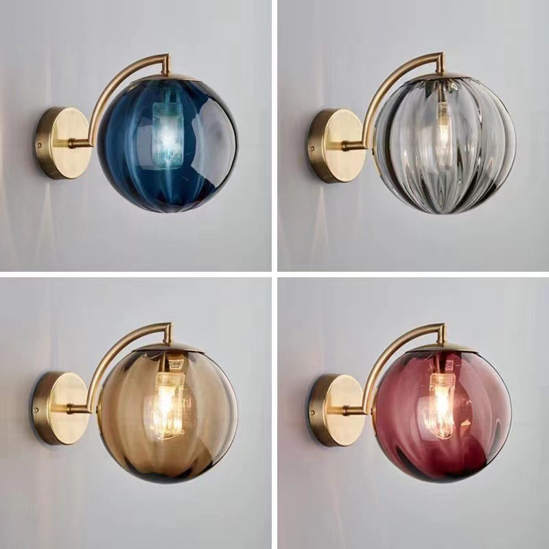 LED Multi-color Lantern Design Wall Light