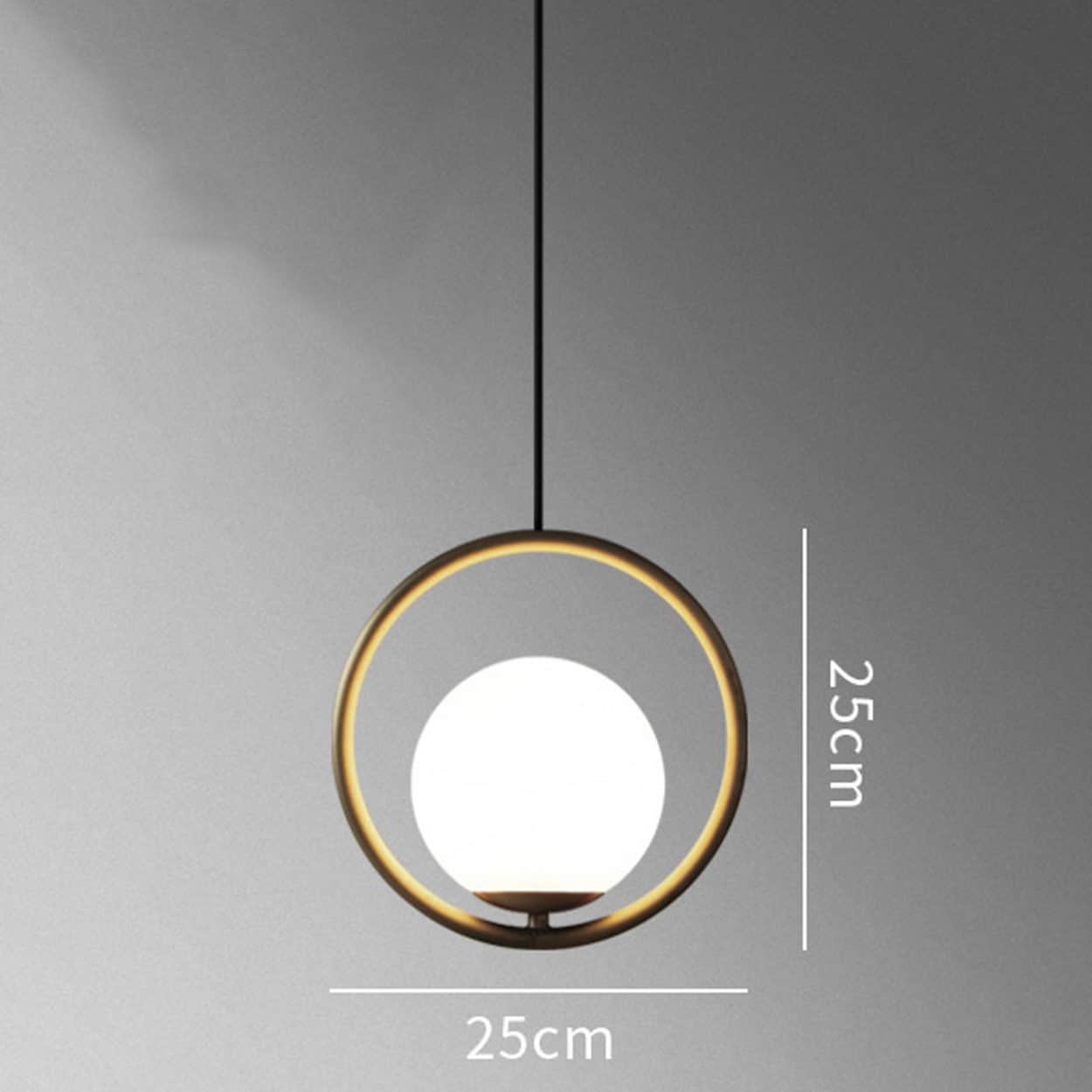 Insuppo Round Ring Ball Pendant Lamp