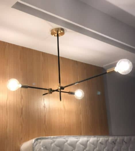 Gonjannor Minimalist Sticks and Balls Pendant Lamp