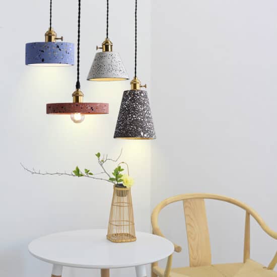 Esben Colourful Terrazzo Chic Pendant Lights