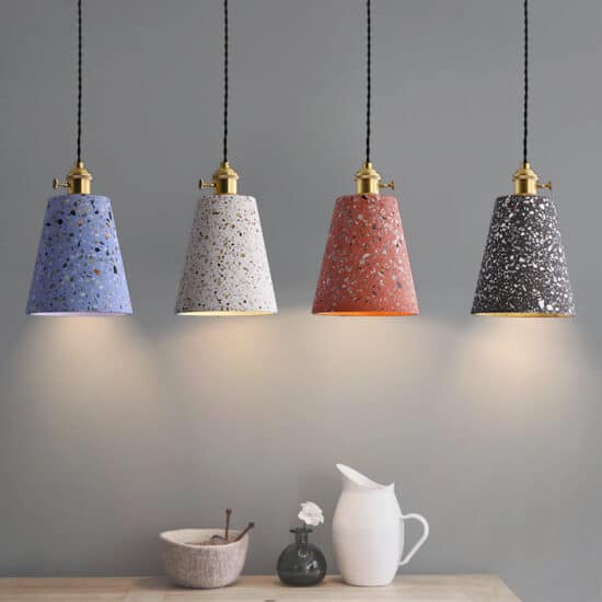 Esben Colourful Terrazzo Chic Pendant Lights