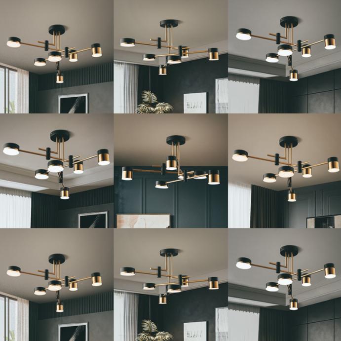 LED Multi-Design Modern Creative Ceiling Light