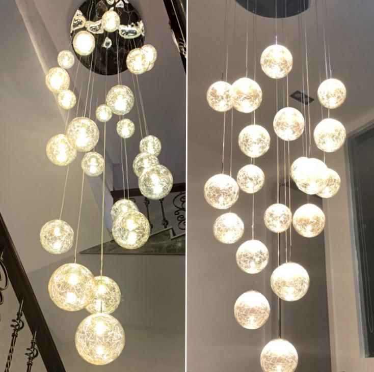 LED Multi-sphere Modern Luxury Pendant Light