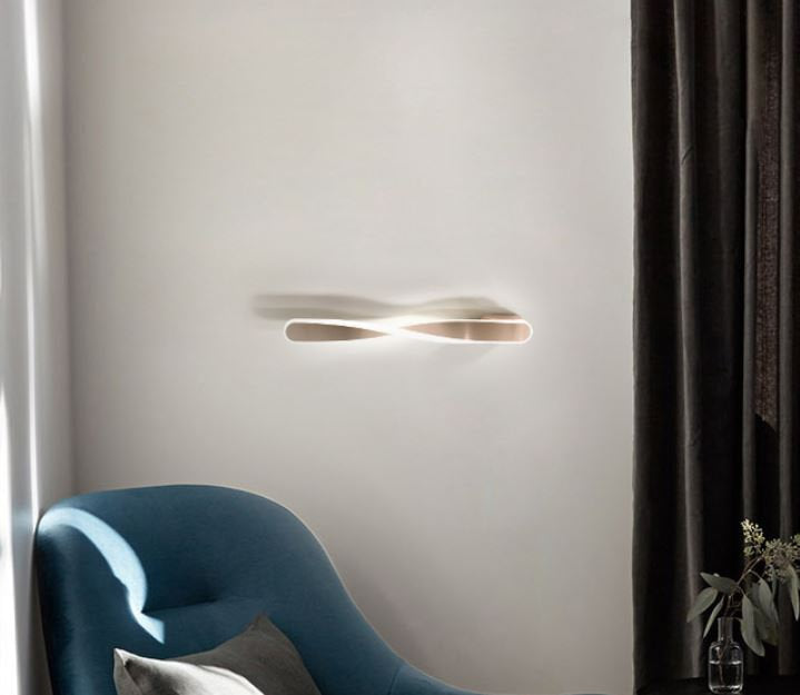 LED Spiral Wall Light