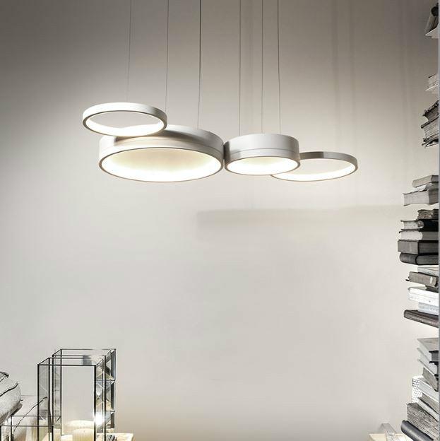 LED Postmodern Circle Pendant Light