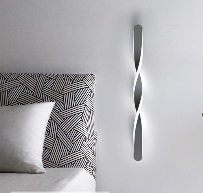 LED Spiral Wall Light