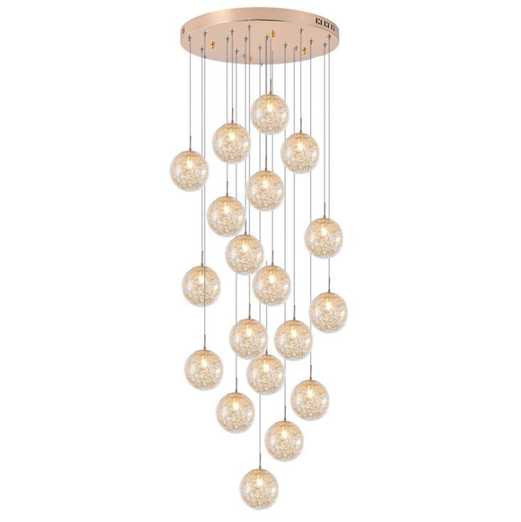 LED Multi-sphere Modern Luxury Pendant Light