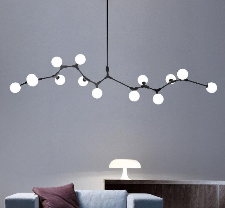 LED Branch Design DNA Molecular Pendant Light