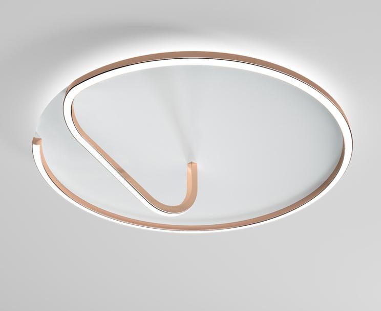 LED Modern Rope with Circle Ceiling Light
