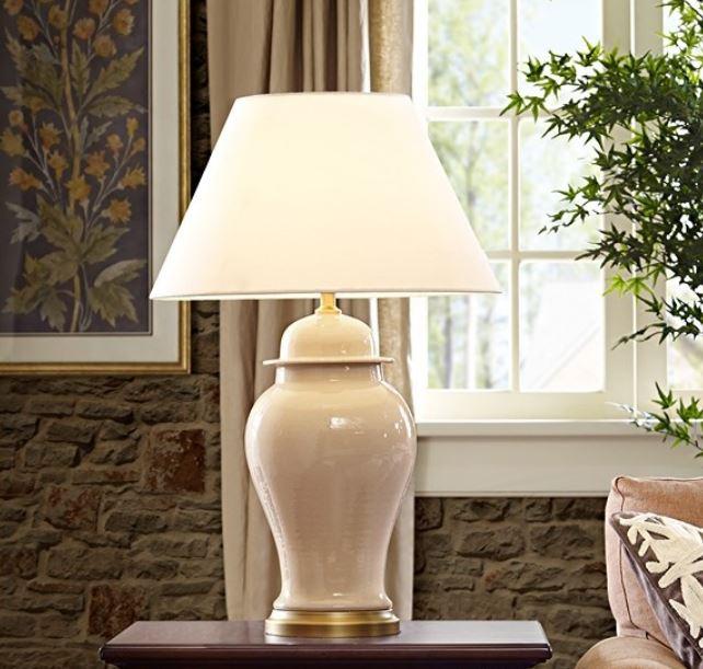 LED American Ceramics Table Lamp