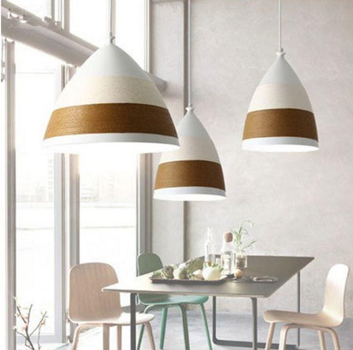 Rural Style LED Aluminium Pendant for Dining Room Restaurant