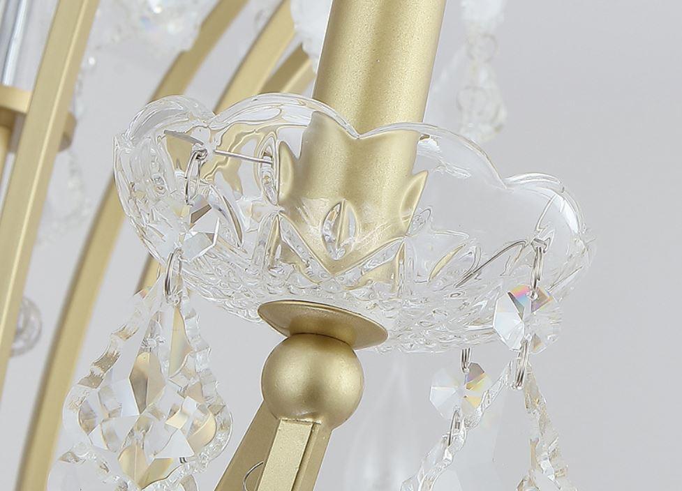 LED Crystal British Chandelier