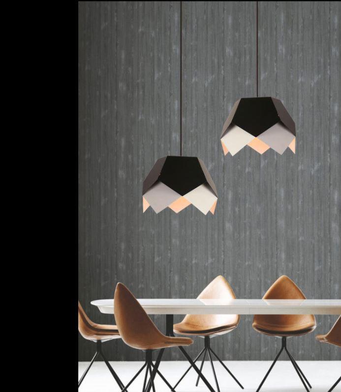 Modern Metal Macaron Colour Geometry Creative Pendant Light