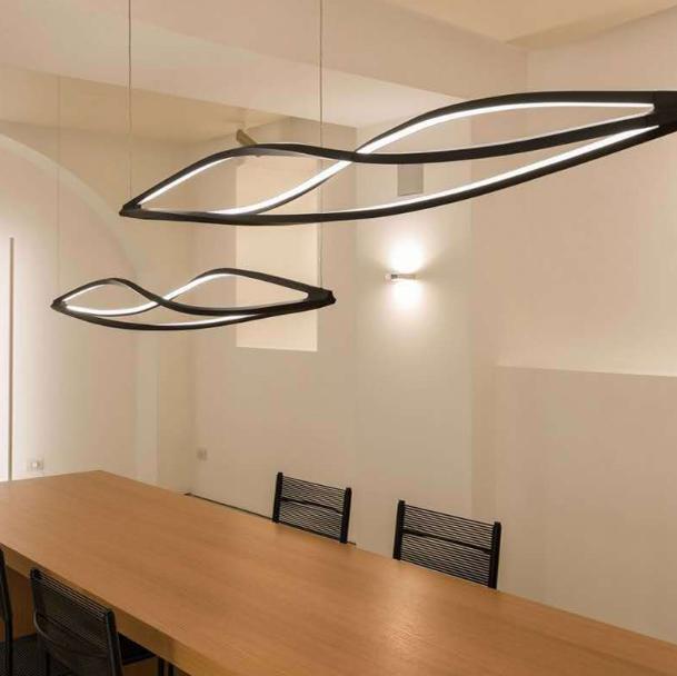 LED Infinity Office Pendant Light