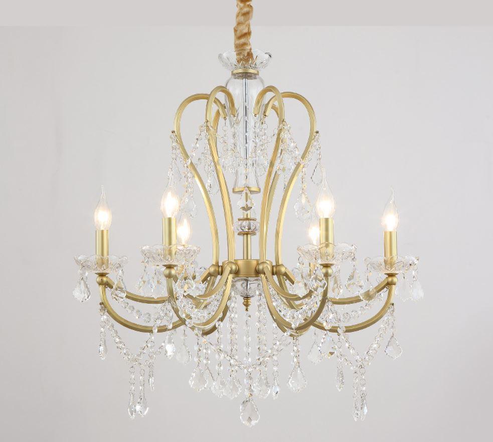 LED Crystal British Chandelier