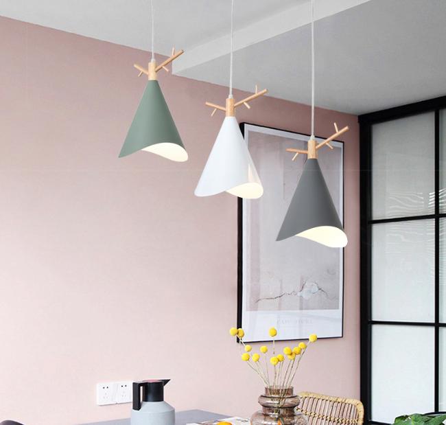 LED Macaroom Deer Design Pendant Light