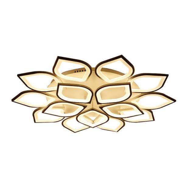 LED Acrylic Lotus Design Ceiling Light