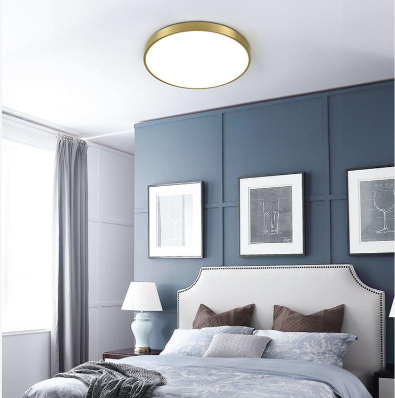 LED Modern Brass Ceiling Light