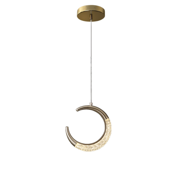 LED Moon Design Modern Decorative Pendant Light