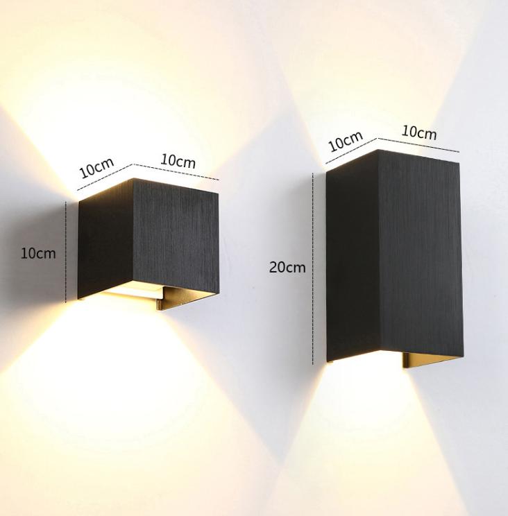 LED Cube Wall Light