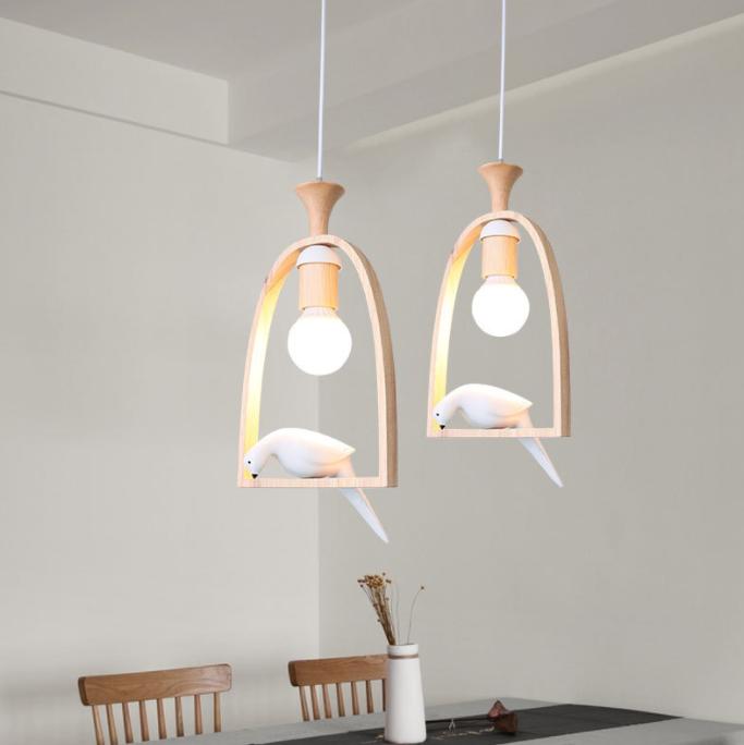 LED Garden & Bird Creatvie Pendant Light