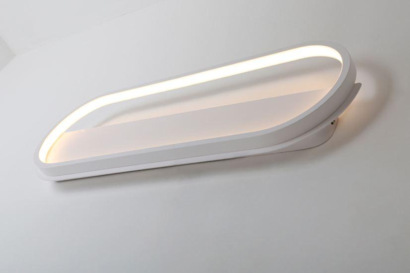 LED Oval Round Design Wall Light