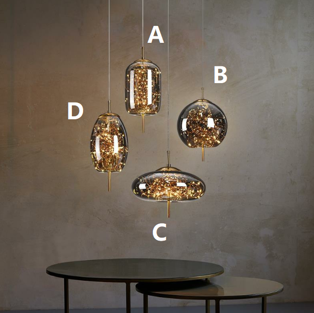 LED Luxury Style Decorative Simple Pendant Light