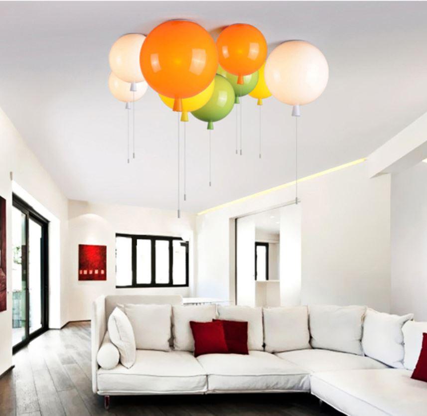 LED Multi-Color Balloon Ceiling Light