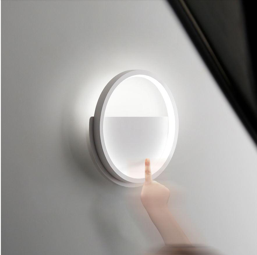 LED Oval Round Design Wall Light