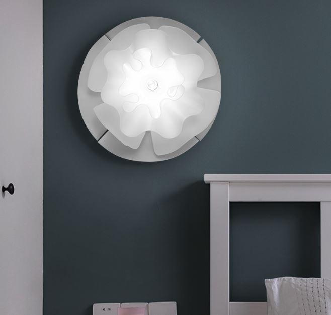 LED Acrylic Flower Wall Light Bed Light