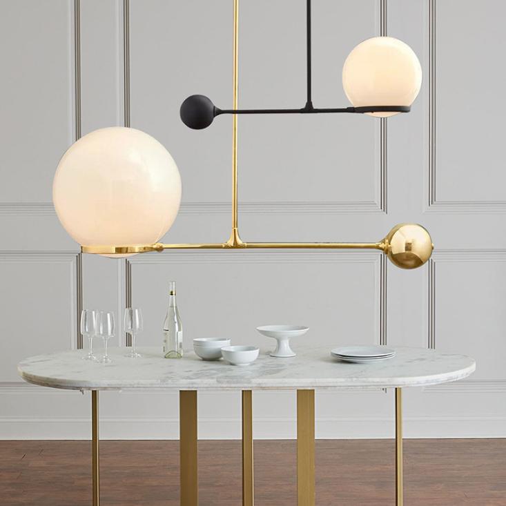 LED Creative Modern Pendant Light Black & Gold