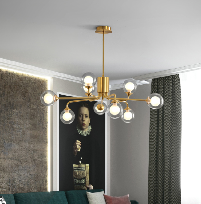 LED DNA Molecular Style Modern Decorative Pendant Light