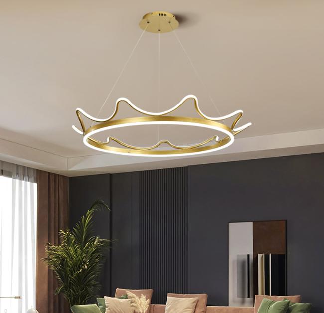 LED Modern Crown Design Pendant Light