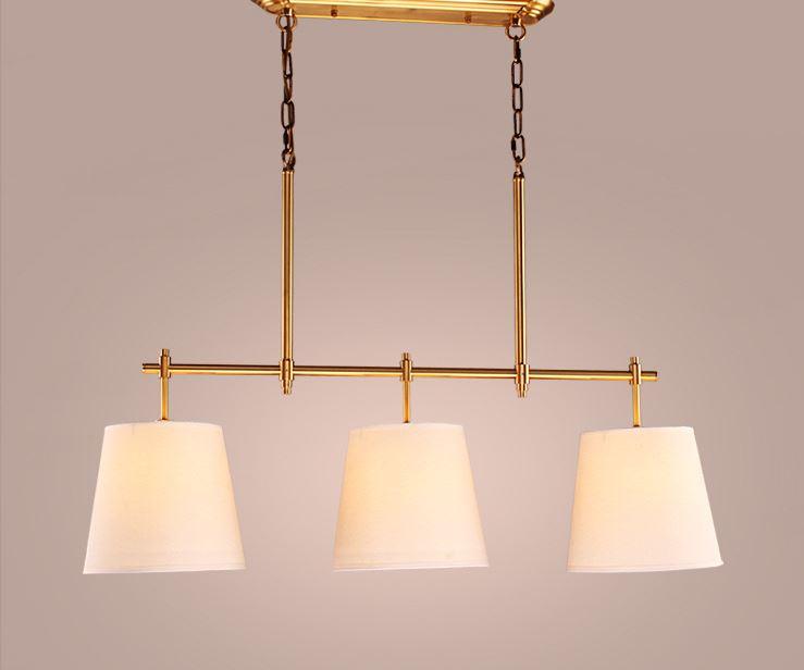 LED Cloth American Country Design Pendant Chandelier