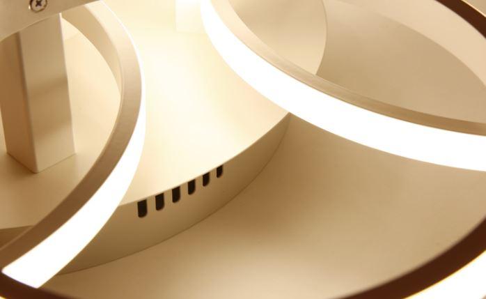 Modern Multi-Circle LED Ceiling Light for Living Room