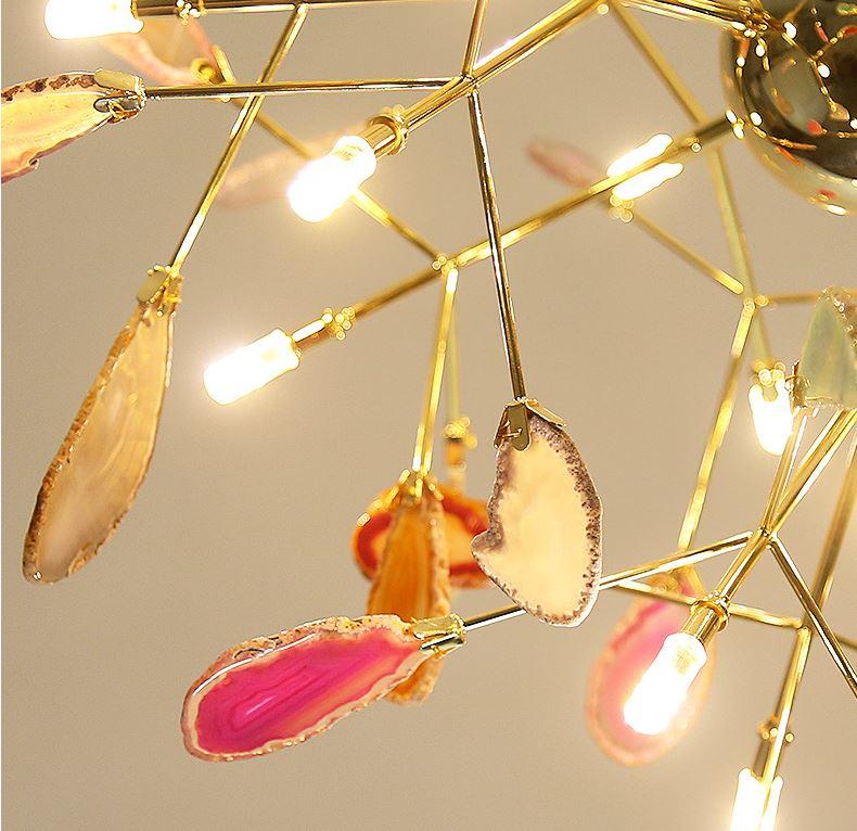 LED Agate Tree Branches Design Chanderlier