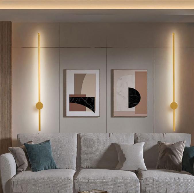 LED North-European Modern Linear Wall Light