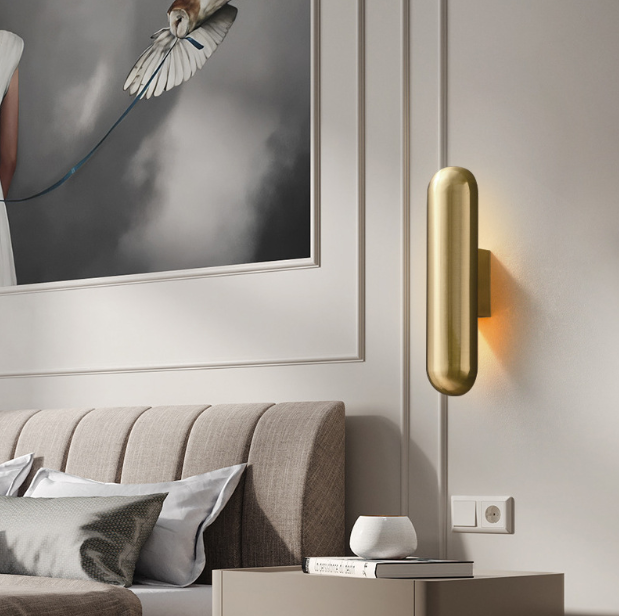 LED Capsule Design Modern Simple Wall Light